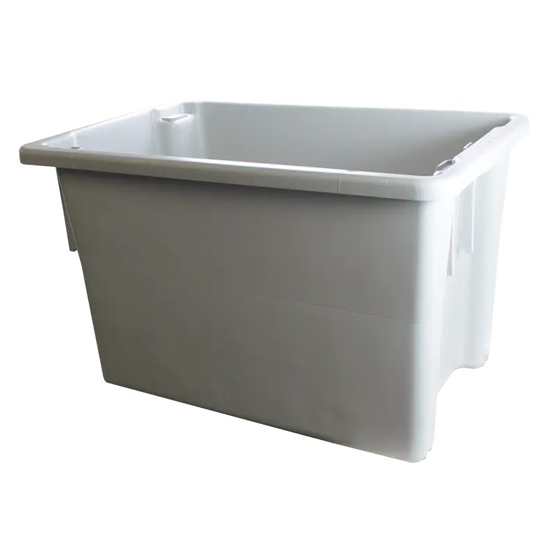 SB68/1220 65 Litre Stackanesta Bin with Mobile Plastic Bin Trolley
